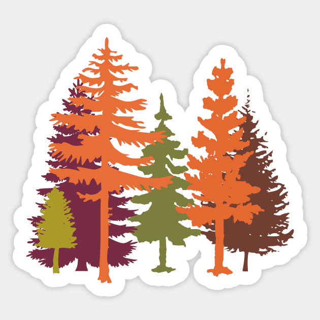 Cute forest Sticker by PallKris